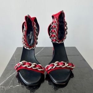 Balmain Chain Heels size 38